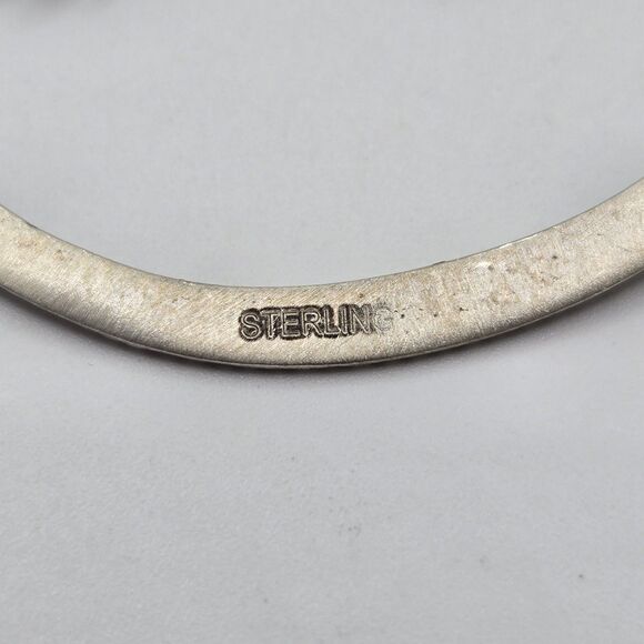 Stunning LARGE Natural Green Turquoise Lizard Gecko Pendant Sterling Silver 925 - Picture 8 of 10